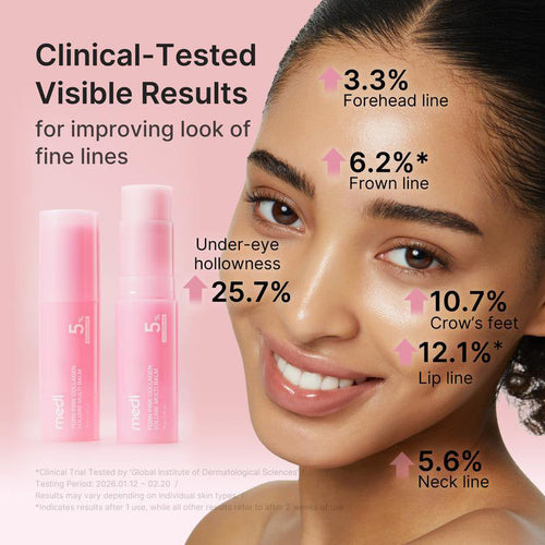 Medicube [NEW] PDRN Pink Collagen Volume Multi Balm | All In One Volufiline, PDRN, NAD Stick for Youthful-Looking, Helping Look of Fine Lines, Firming Care, Anti-Aging Care | For Under-Eyes, Neck, Forehead, Smile Lines, Lip Care | Korean Skincare