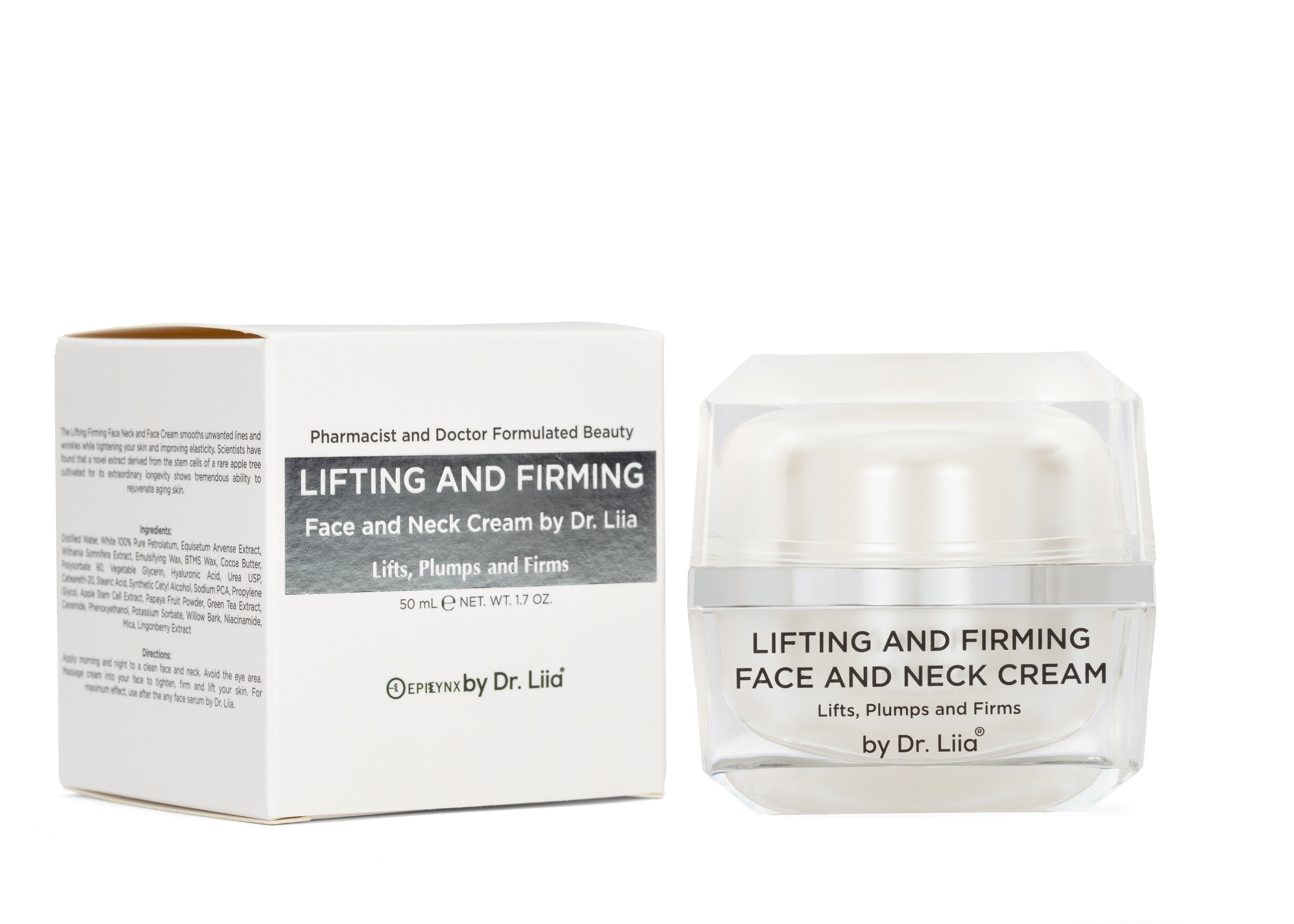 Firming Cream for Face & Neck – Crepey Skin & Lost Definition After 45, Hypoallergenic
