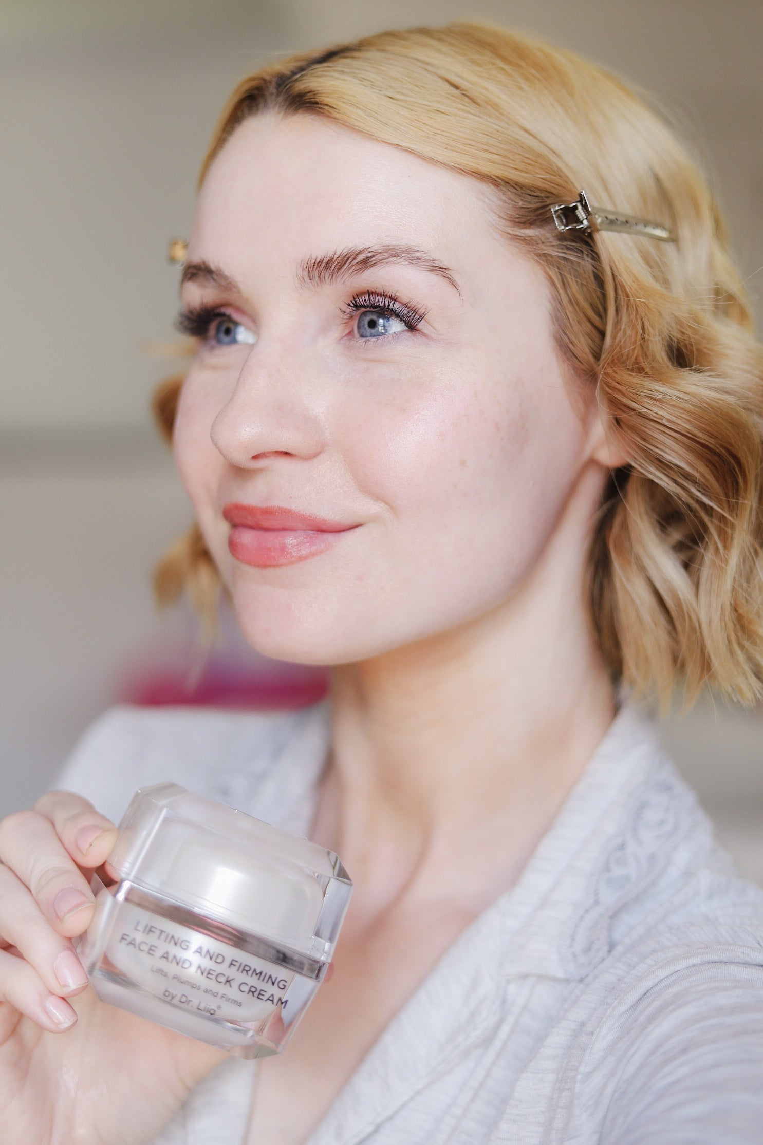 Firming Cream for Face & Neck – Crepey Skin & Lost Definition After 45, Hypoallergenic